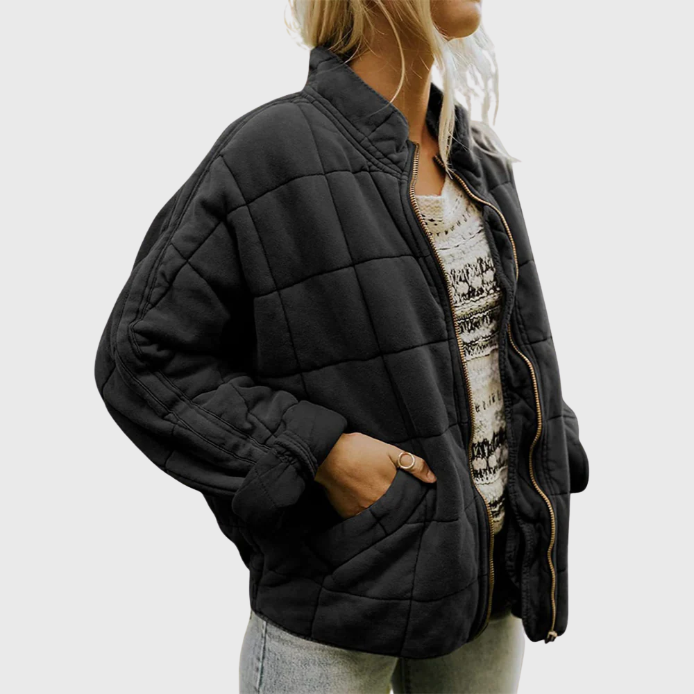 Warm Padded Zipper Jacket