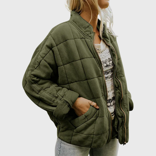 Warm Padded Zipper Jacket - EasyApparels