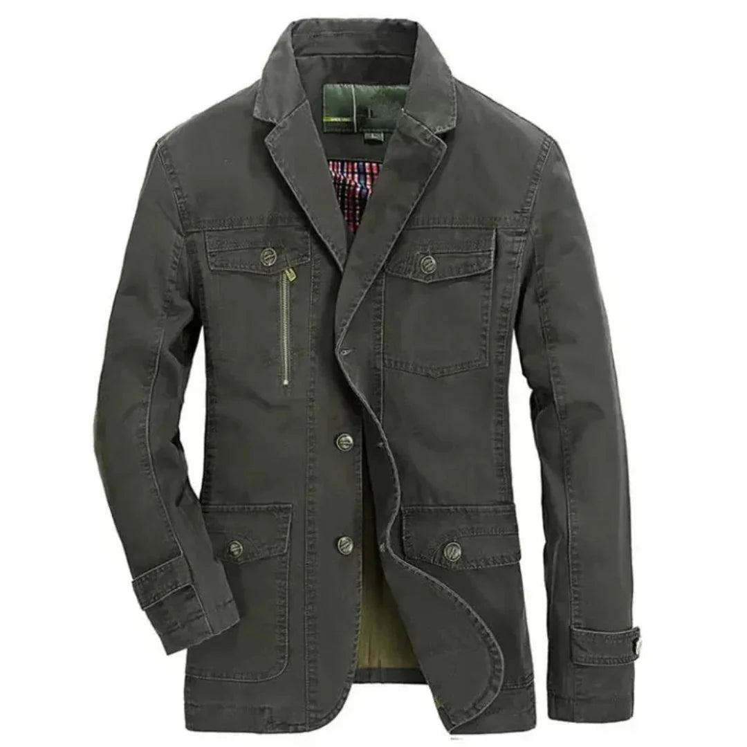 Comfortable Casual Padded Cotton Jacket - EasyApparels