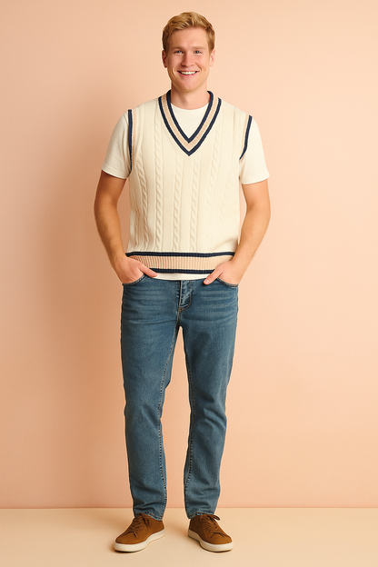 Men's Classic Sleeveless Tank Vest - Luxicro