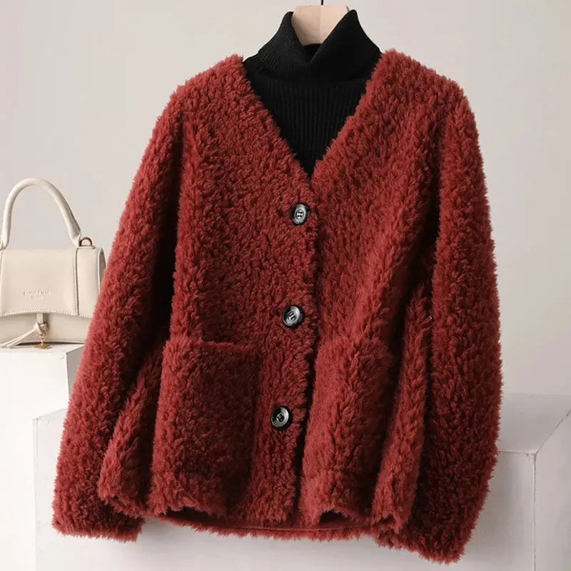 Plush Fleece Lined Winter Jacket - EasyApparels