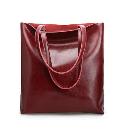 Classic Genuine Leather Shoulder Bag