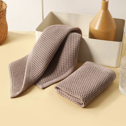 Absorbent Hexagon Kitchen Dish Towels