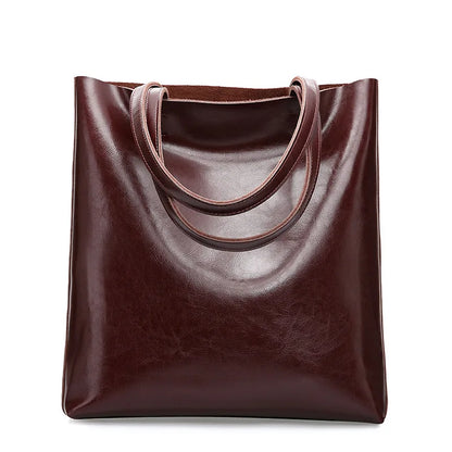 Classic Genuine Leather Shoulder Bag
