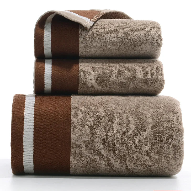 Absorbent Soft Cotton Terry Bath Towel
