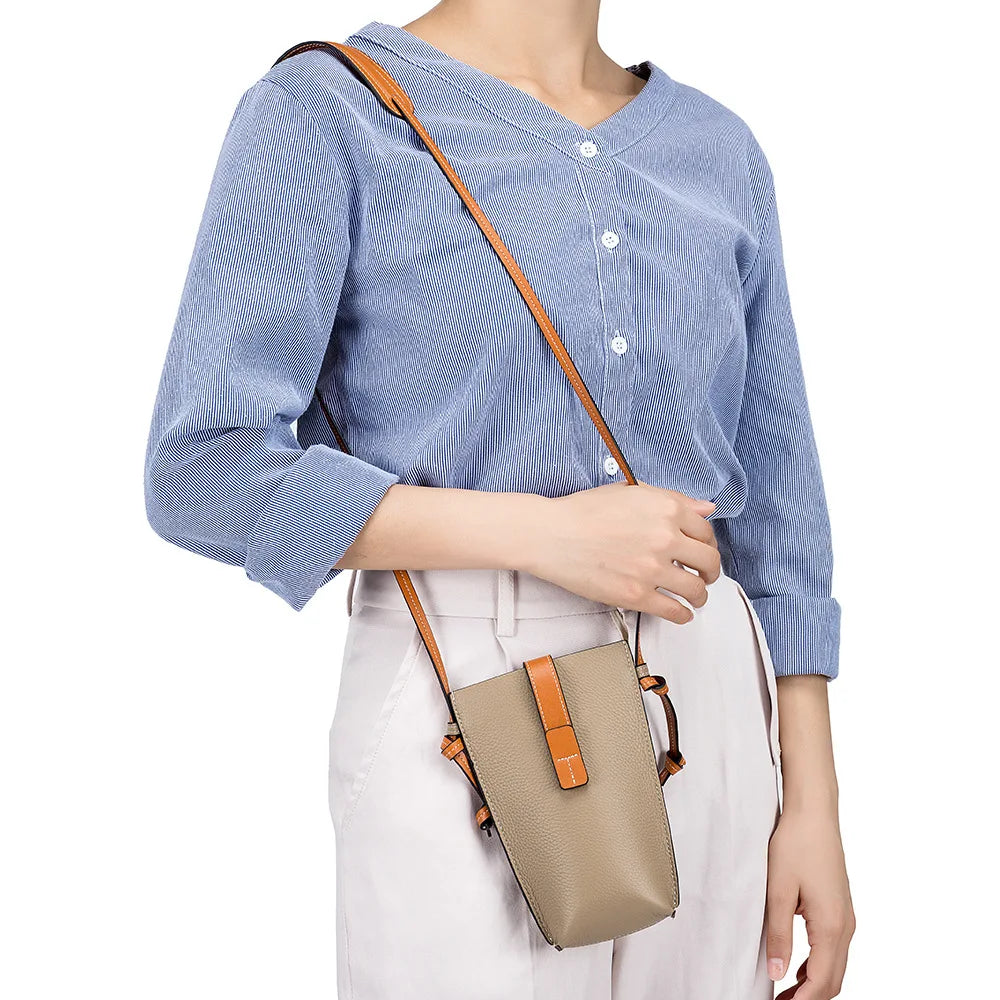 Small Leather Shoulder Bag - EasyApparels