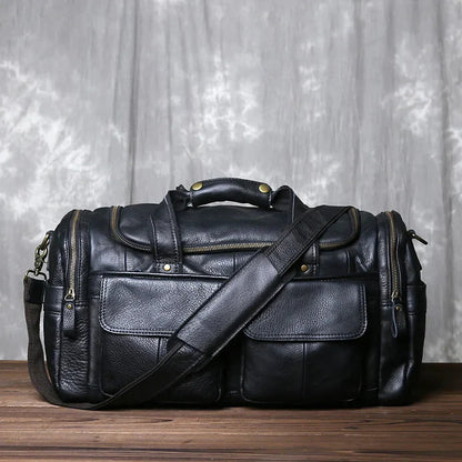 Classic Round Travel Duffel Bag