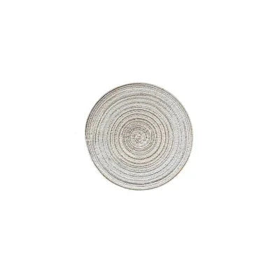 6 Piece Natural Fiber Round Table Placemats Set