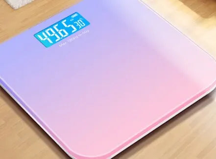 Accurate Digital Bathroom Scale with Clear LCD Screen