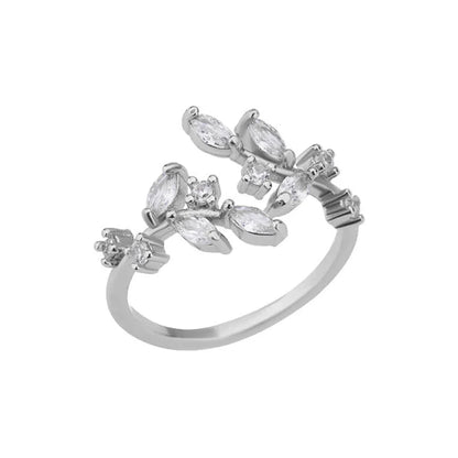 Adjustable Floral Ring