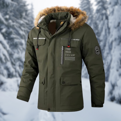 Warm Waterproof Parka Coat