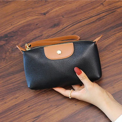 Eco Friendly Faux Leather Wristlet Purse Bag