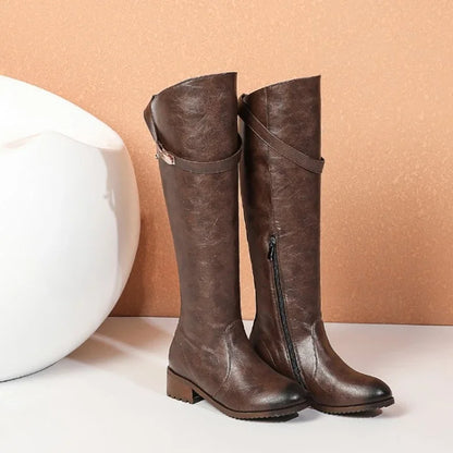 Classic Equestrian Knee High Boots