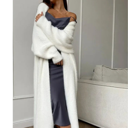 Soft Knitted Women's Cardigan Sweater - EasyApparels