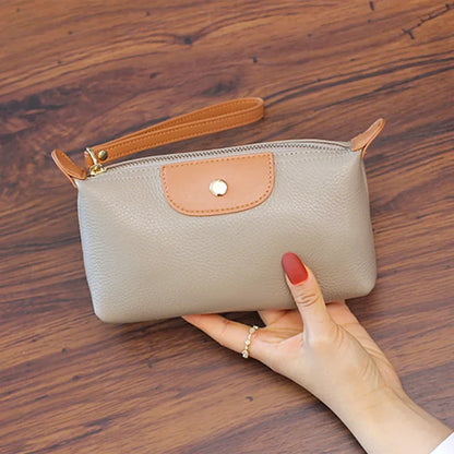Eco Friendly Faux Leather Wristlet Purse Bag