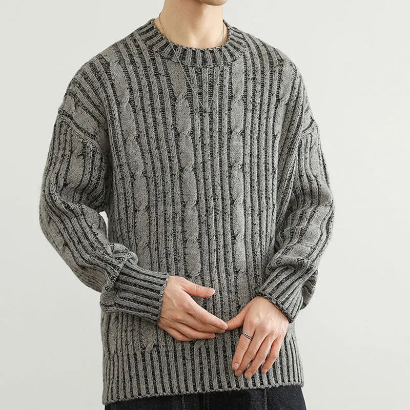 Casual Classic Striped Sweatshirt - EasyApparels