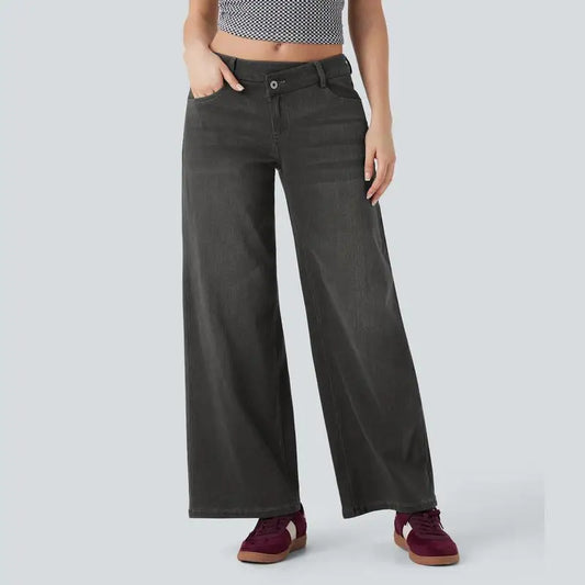 Relaxed Fit Loose Women's Jeans - EasyApparels