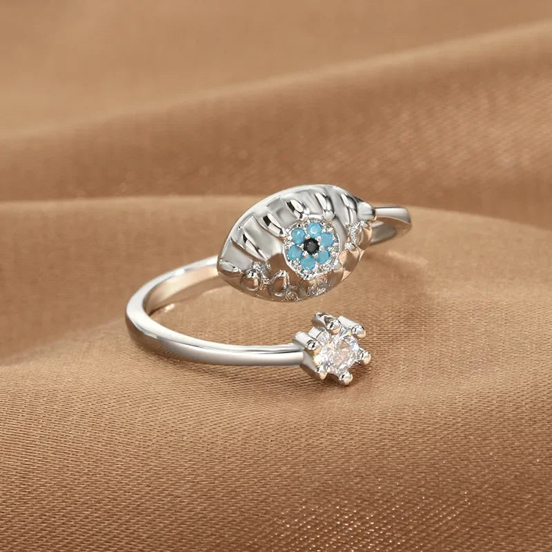 Adjustable Fit Silver Ring - EasyApparels