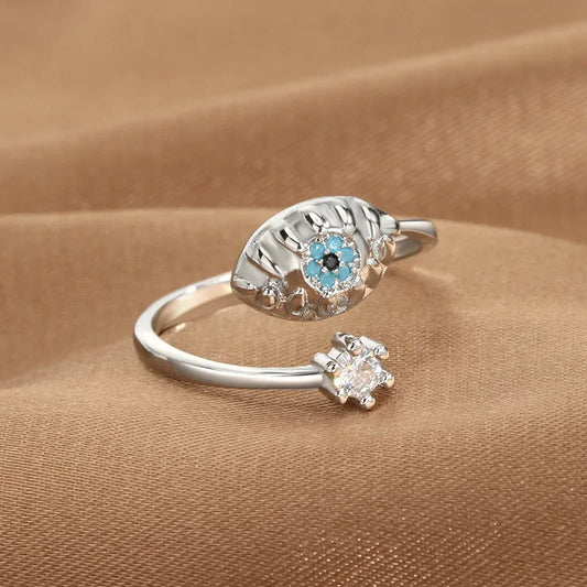 Adjustable Fit Silver Ring - EasyApparels