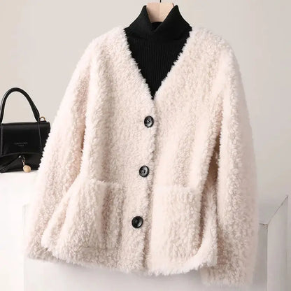 Plush Fleece Lined Winter Jacket