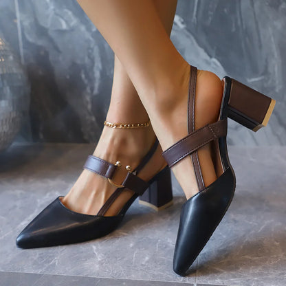 Elegant Sling Back High Heels