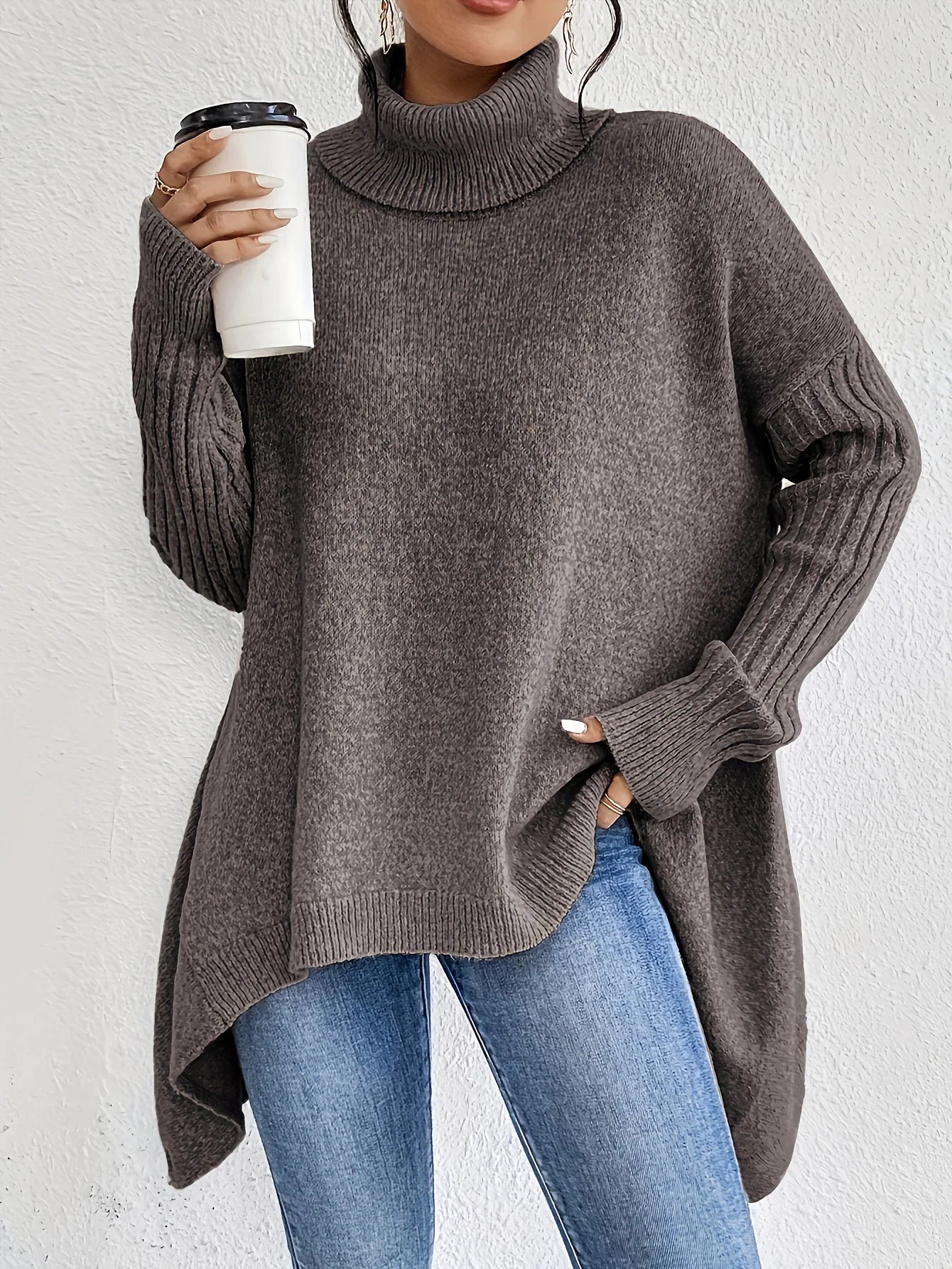 Big Oversized Crew Neck Sweater