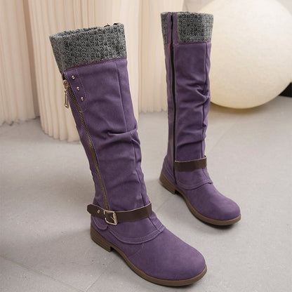 Women's Tall Zip Up Ankle Boots - Fashionable Comfort Fit