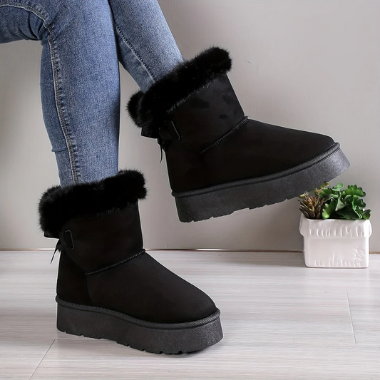 Warm Waterproof Women's Boots for Winter - EasyApparels
