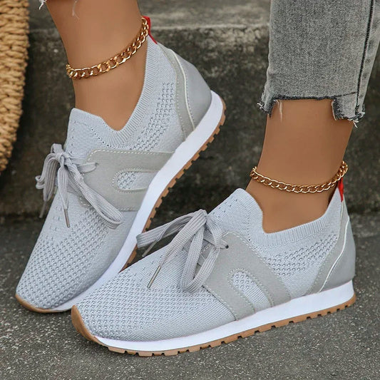 Comfortable Womens Sneakers - Breathable Casual Shoes - EasyApparels