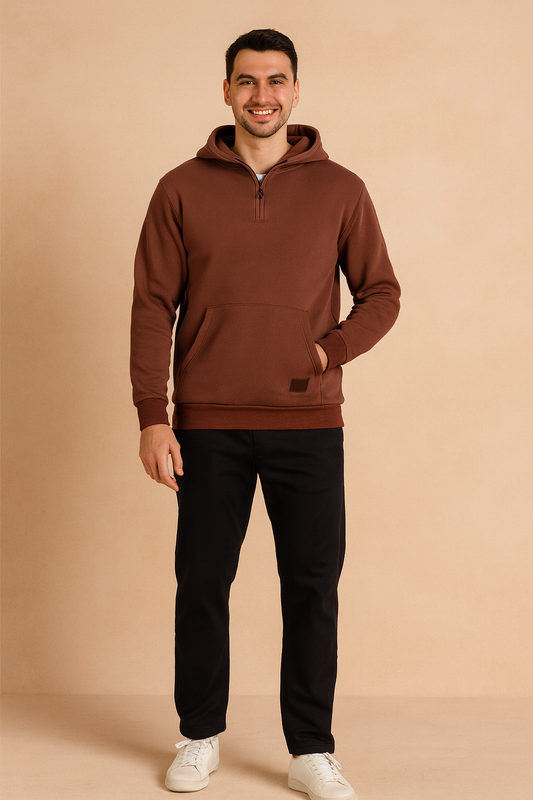 Warm Winter Hooded Sweatshirt - Luxicro