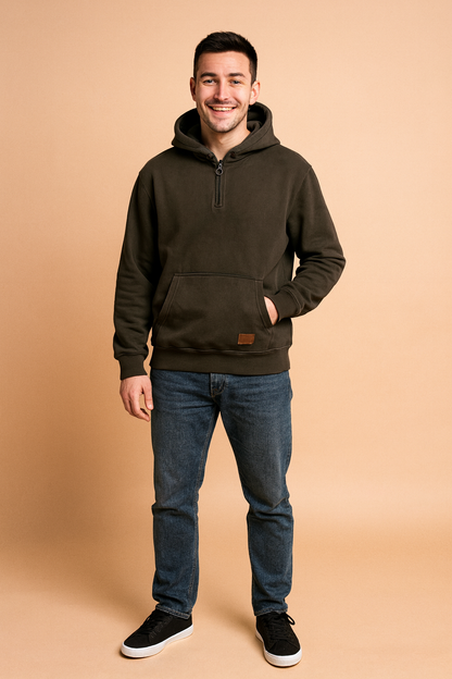 Warm Winter Hooded Sweatshirt