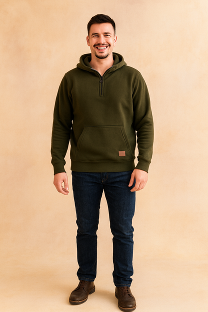 Warm Winter Hooded Sweatshirt