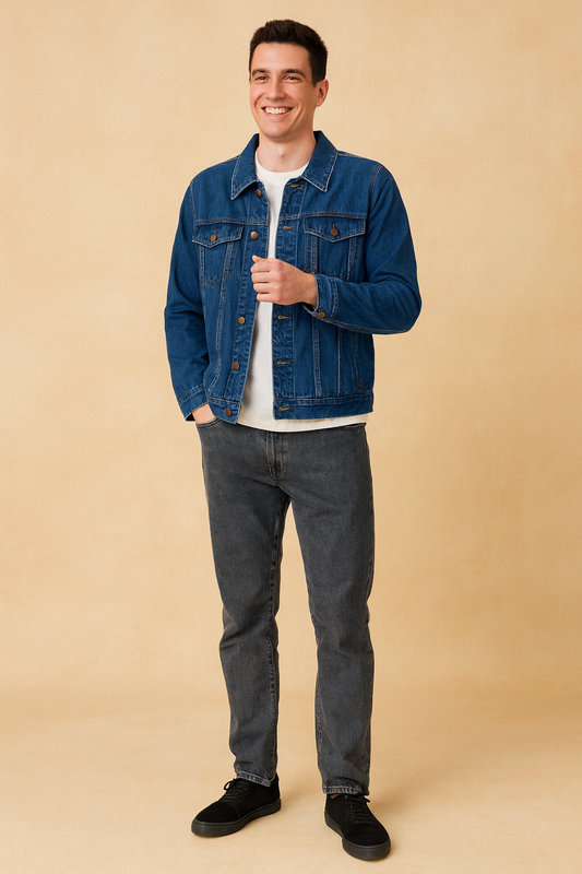 Timeless Leather Mens Coat - Luxicro