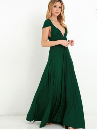 Beautiful Women's Maxi Dress with Wrap Style