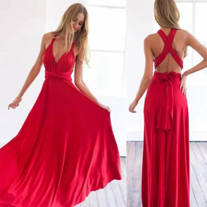 Beautiful Women's Maxi Dress with Wrap Style