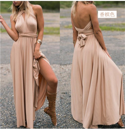 Beautiful Women's Maxi Dress with Wrap Style