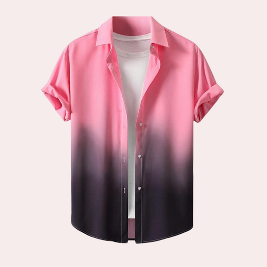 Casual Men's Breathable Short Sleeve Shirt - EasyApparels