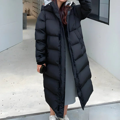 Warm Down Filled Parka Coat - EasyApparels