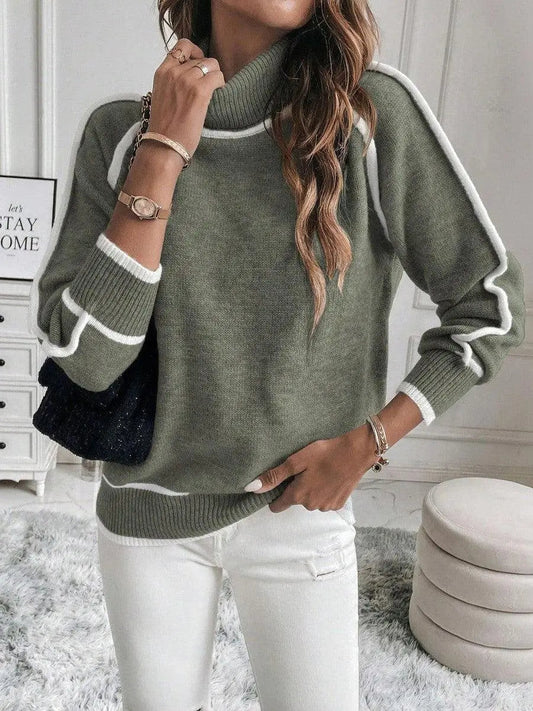 Soft Fleece Women's Sweater – Classic Winter Style - EasyApparels