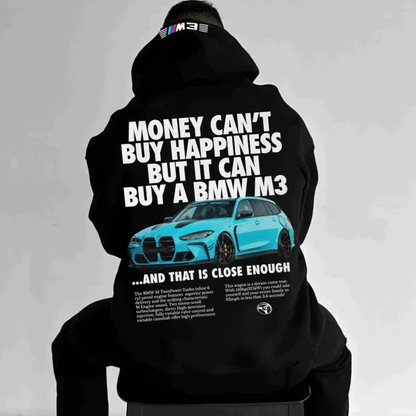 Comfortable Graphic Hoodie for Men Plus Sizes