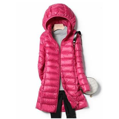 Cozy Women's Puffer Jacket with Hood