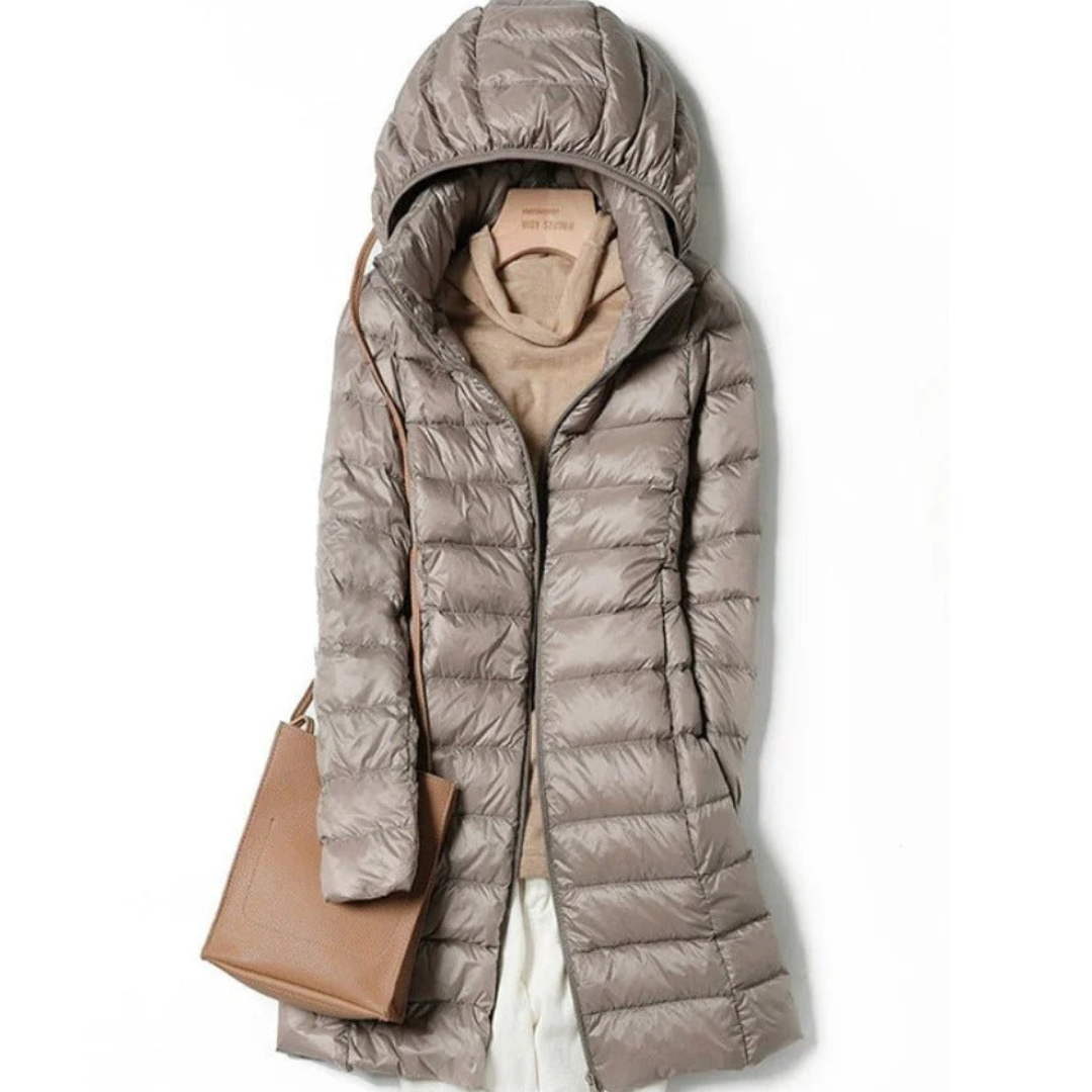 Cozy Women's Puffer Jacket with Hood