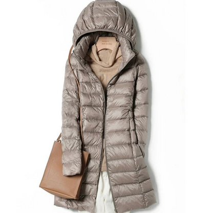 Cozy Women's Puffer Jacket with Hood