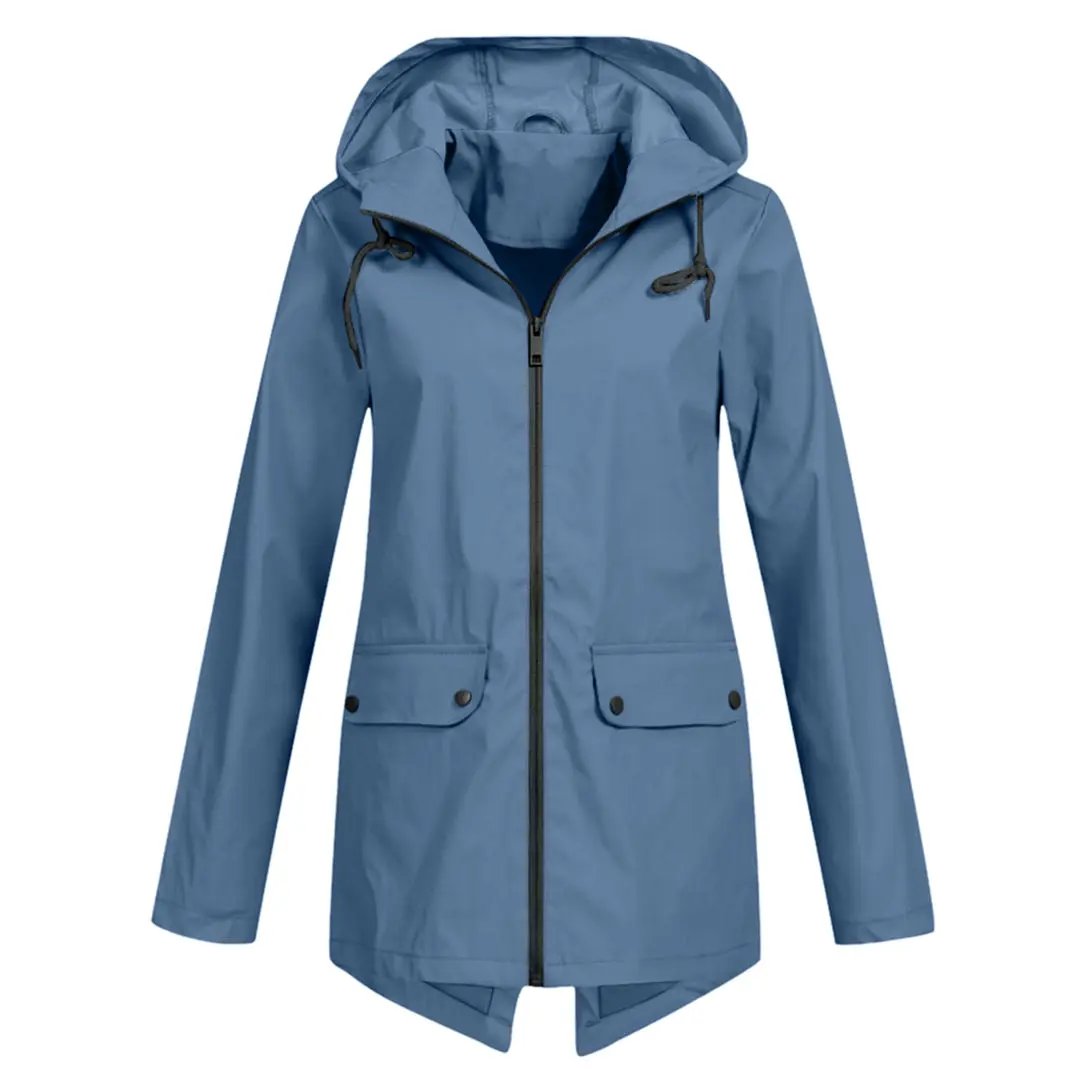 Waterproof Women's Parka Jacket - Chic and Practical - EasyApparels