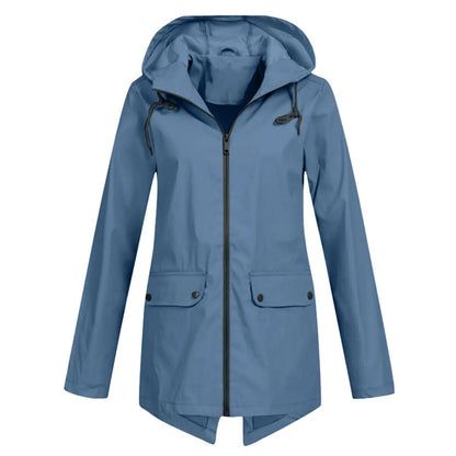 Waterproof Women's Parka Jacket - Chic and Practical - EasyApparels