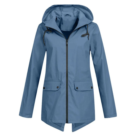 Waterproof Women's Parka Jacket - Chic and Practical - EasyApparels