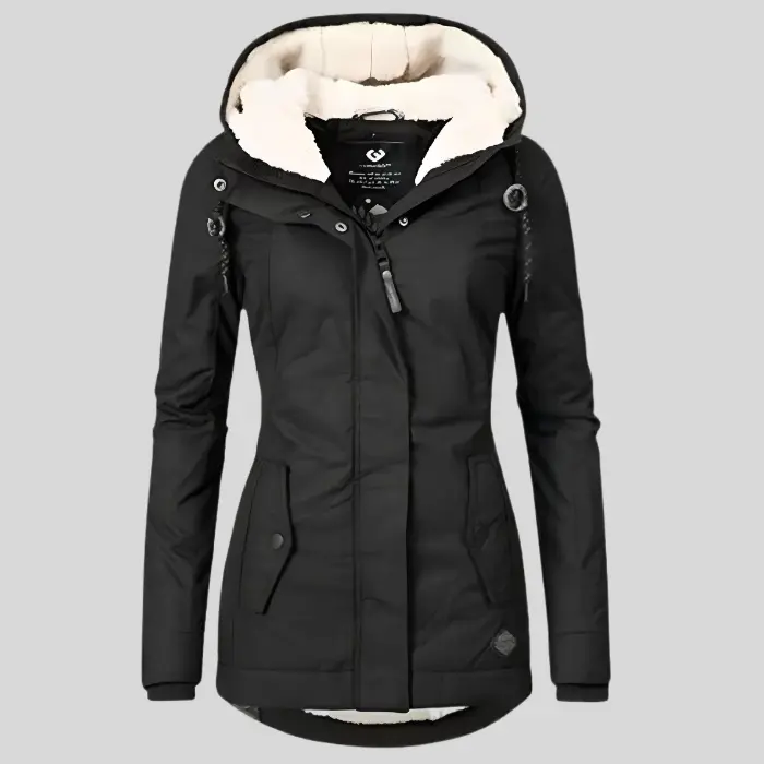 Women's Waterproof Parka Coat - Classic Full Body Protection