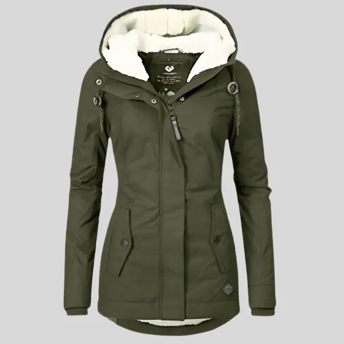 Women's Waterproof Parka Coat - Classic Full Body Protection