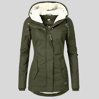 Women's Waterproof Parka Coat - Classic Full Body Protection