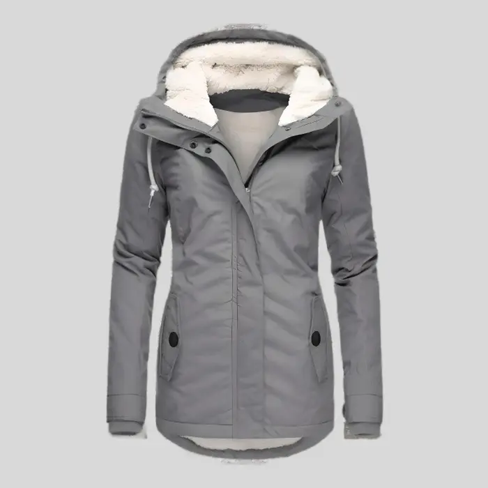 Women's Waterproof Parka Coat - Classic Full Body Protection - EasyApparels